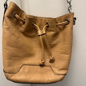Rebecca Minkoff Tan Leather Bucket Bag